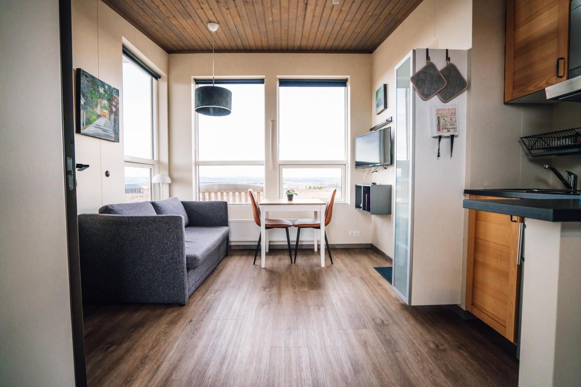 Blue View Cabin 3B With Private Hot Tub Reykholt  Exterior photo